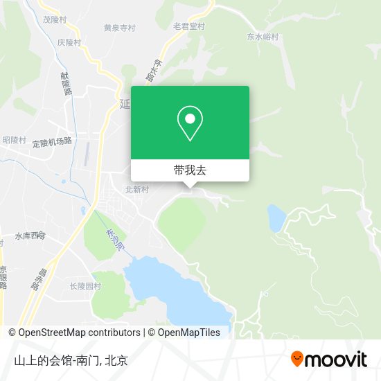 山上的会馆-南门地图