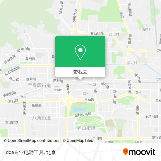 dca专业电动工具地图