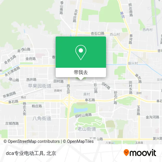 dca专业电动工具地图