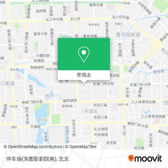 停车场(东图影剧院南)地图