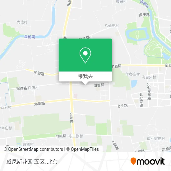威尼斯花园-五区地图