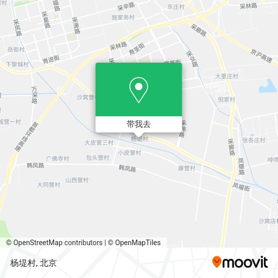 杨堤村地图