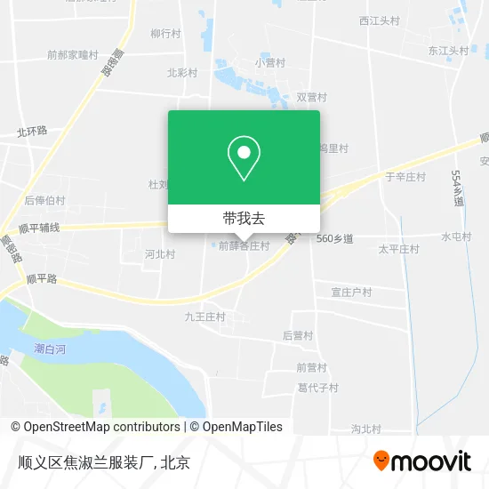 顺义区焦淑兰服装厂地图