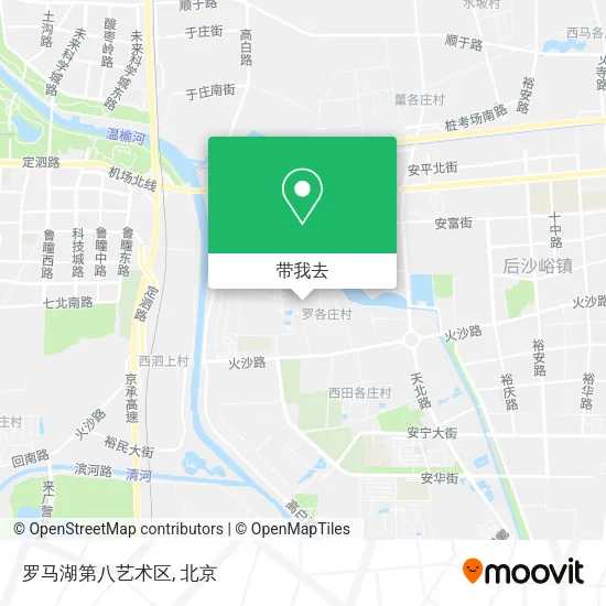罗马湖第八艺术区地图