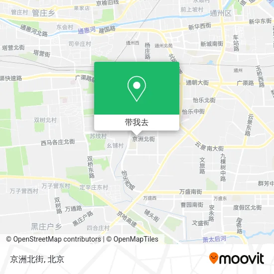 京洲北街地图