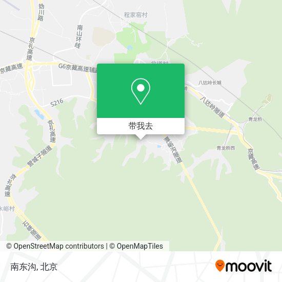 南东沟地图