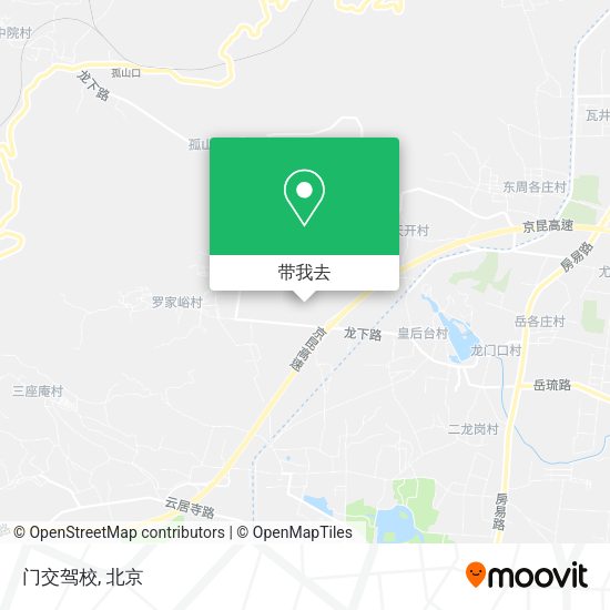 门交驾校地图