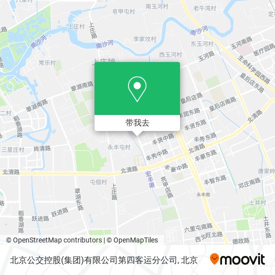 北京公交控股(集团)有限公司第四客运分公司地图
