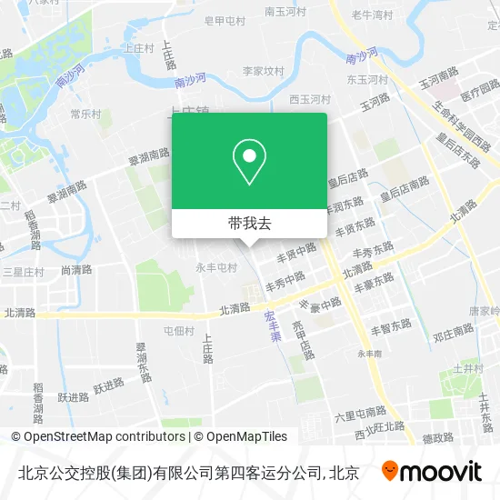 北京公交控股(集团)有限公司第四客运分公司地图