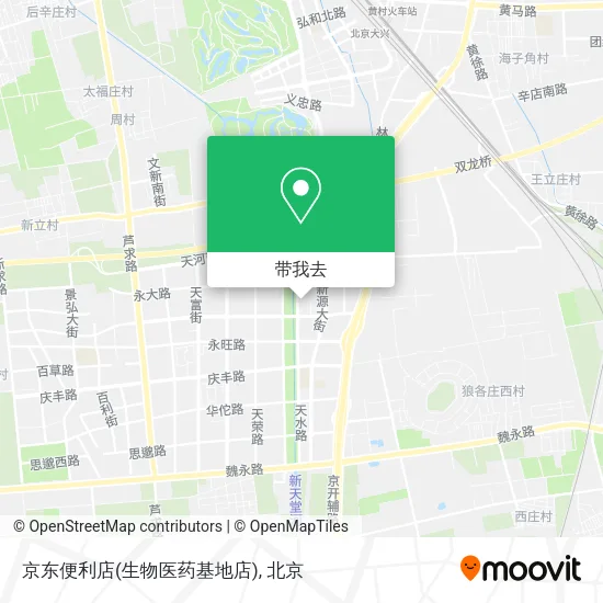 京东便利店(生物医药基地店)地图