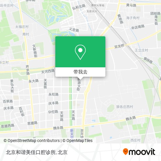 北京和谐美佳口腔诊所地图