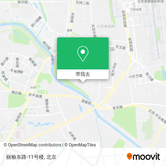 丽榆东路-11号楼地图