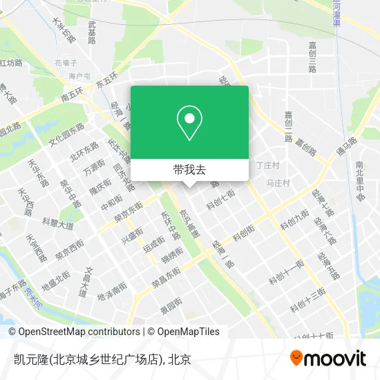 凯元隆(北京城乡世纪广场店)地图