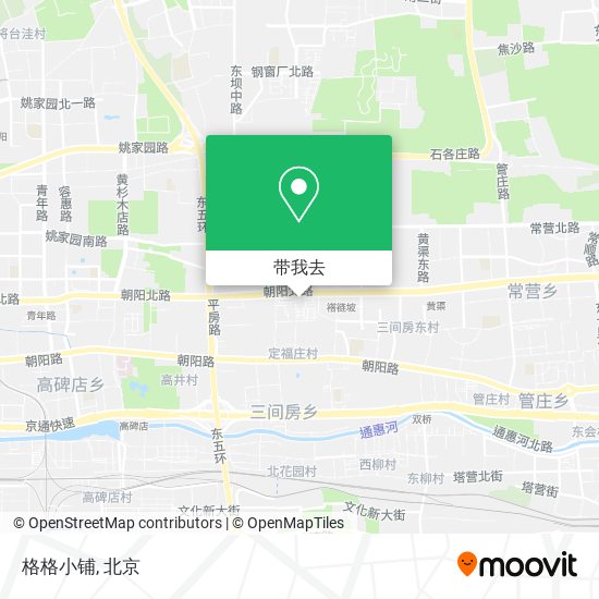 格格小铺地图