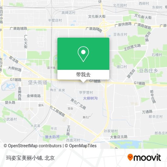 玛姿宝美丽小铺地图