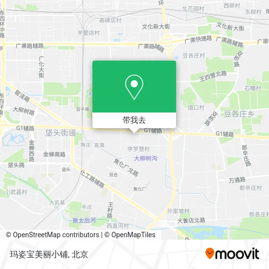 玛姿宝美丽小铺地图