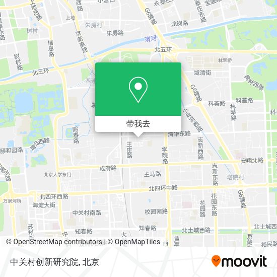 中关村创新研究院地图