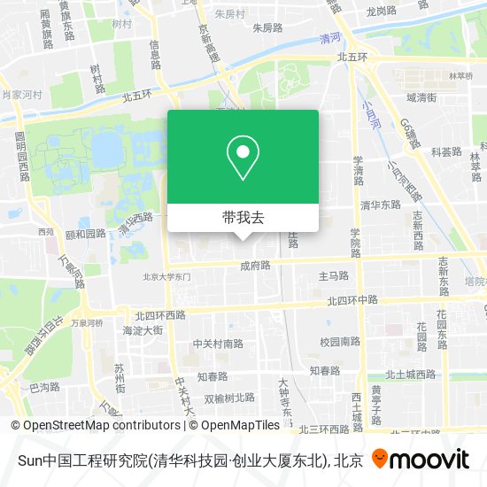 Sun中国工程研究院(清华科技园·创业大厦东北)地图