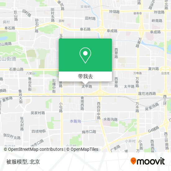 被服模型地图