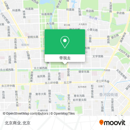 北京商业地图