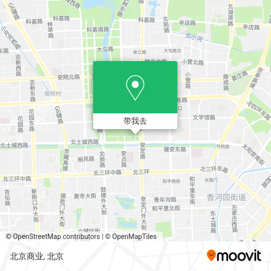 北京商业地图