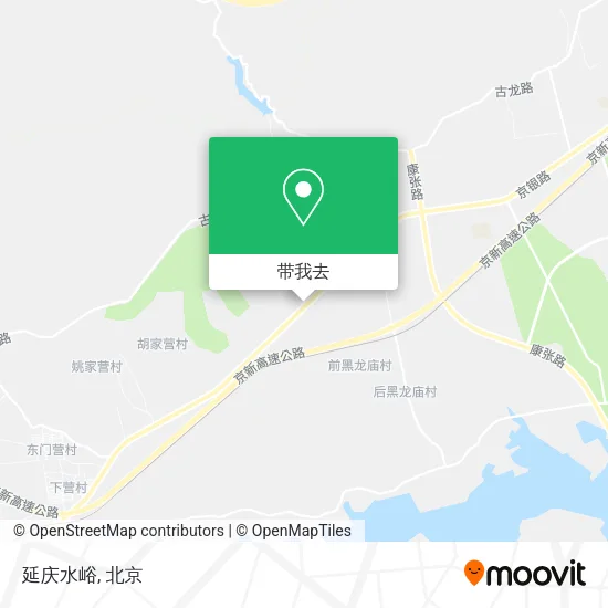 延庆水峪地图