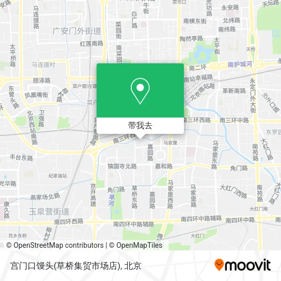 宫门口馒头(草桥集贸市场店)地图