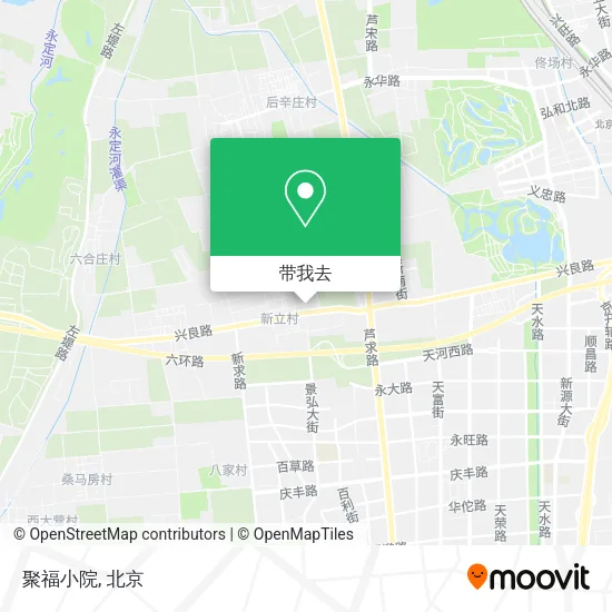 聚福小院地图