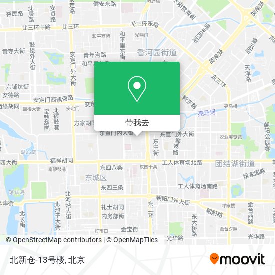 北新仓-13号楼地图