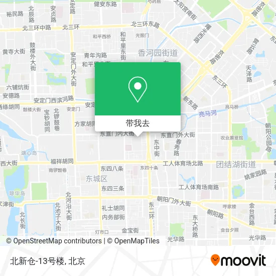 北新仓-13号楼地图