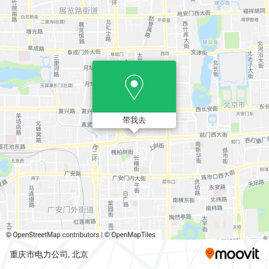 重庆市电力公司地图
