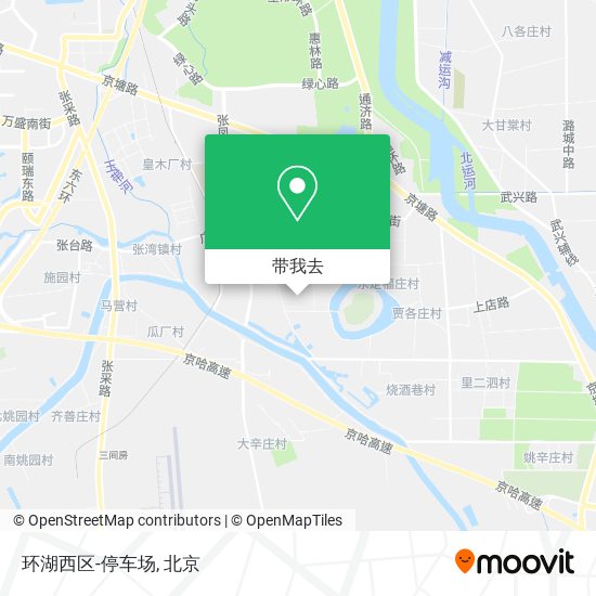 环湖西区-停车场地图