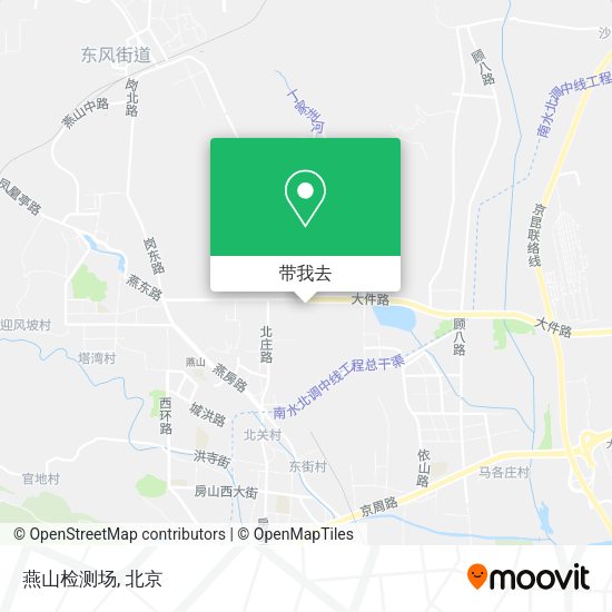 燕山检测场地图