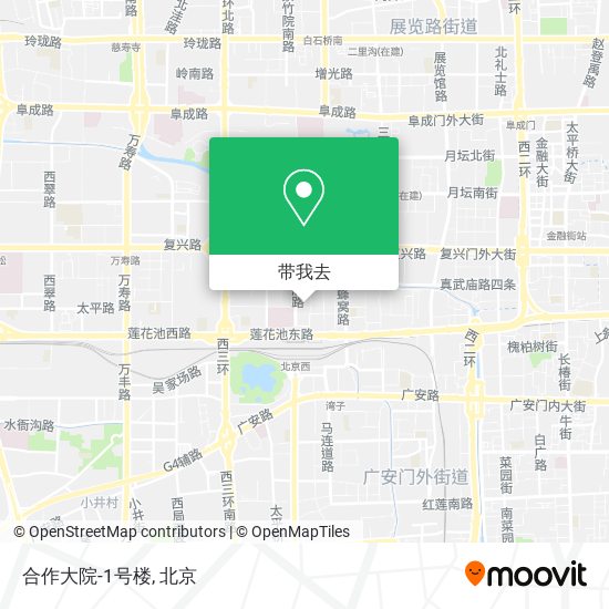 合作大院-1号楼地图