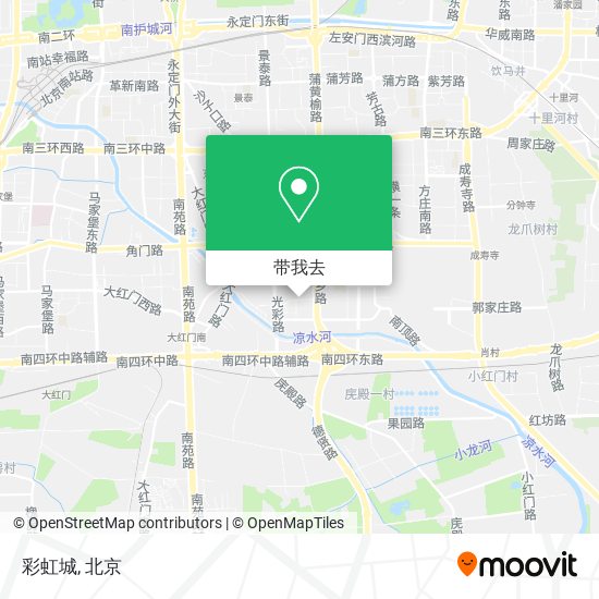 彩虹城地图