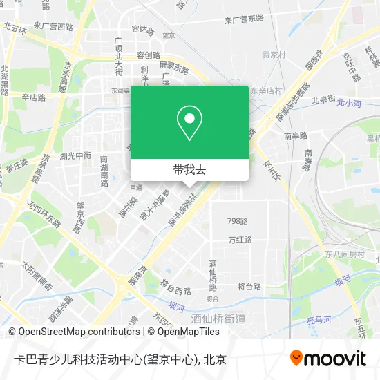 卡巴青少儿科技活动中心(望京中心)地图