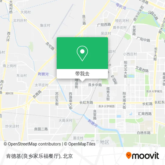 肯德基(良乡家乐福餐厅)地图