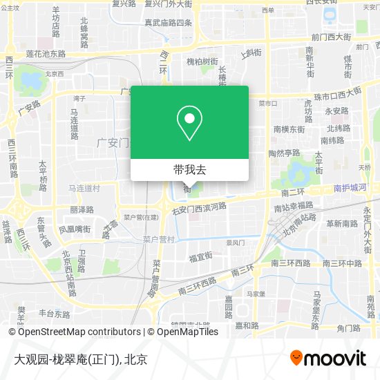 大观园-栊翠庵(正门)地图
