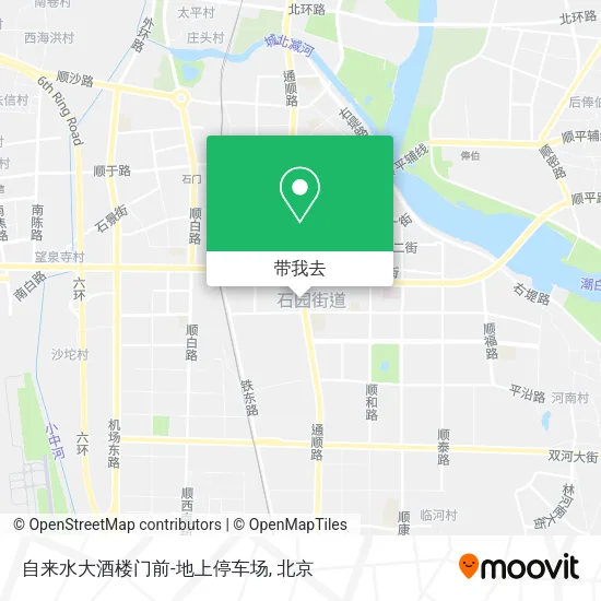 自来水大酒楼门前-地上停车场地图