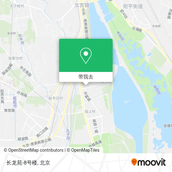 长龙苑-8号楼地图