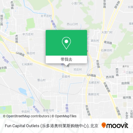 Fun Capital Outlets (乐多港奥特莱斯购物中心)地图