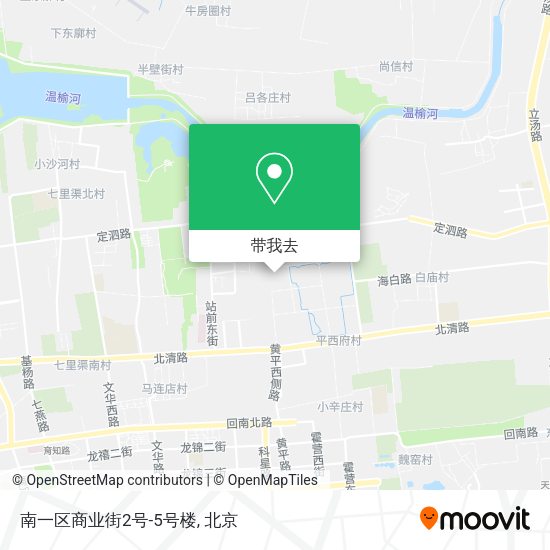 南一区商业街2号-5号楼地图