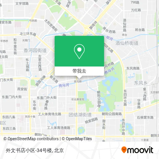 外文书店小区-34号楼地图