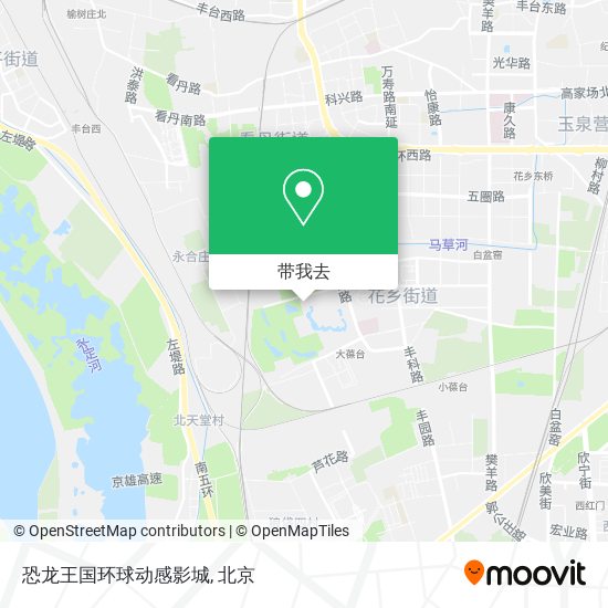 恐龙王国环球动感影城地图