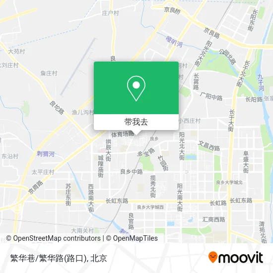 繁华巷/繁华路(路口)地图
