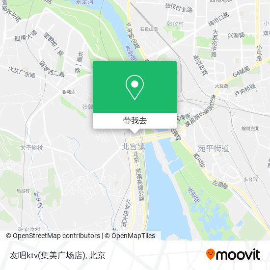 友唱ktv(集美广场店)地图