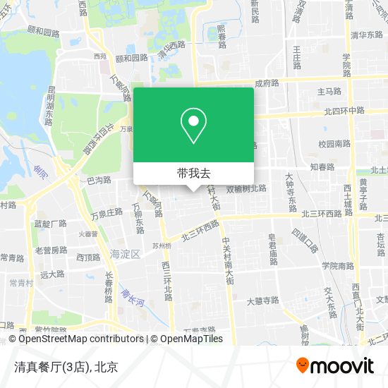 清真餐厅(3店)地图
