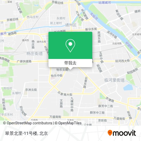 翠景北里-11号楼地图