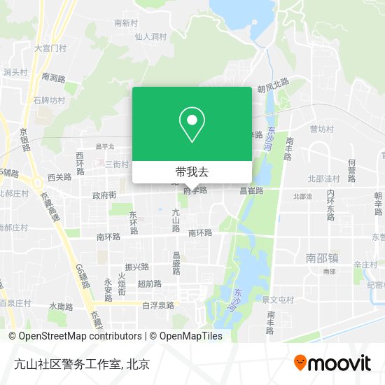 亢山社区警务工作室地图