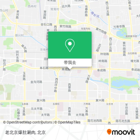 老北京爆肚涮肉地图